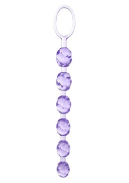 Swirl Pleasure Beads Purple Calexotics