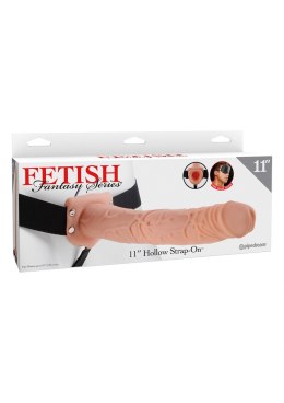 11 inch Hollow Strap-On Light skin tone Pipedream