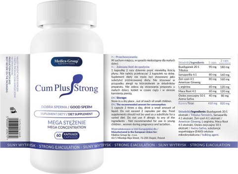 Supl.diety-Cum Plus Strong - 60 caps Medica