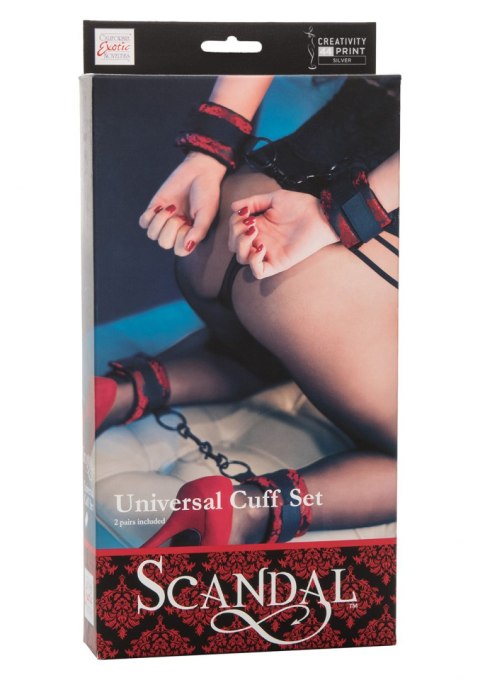 Scandal Universal Cuff Set Black Calexotics