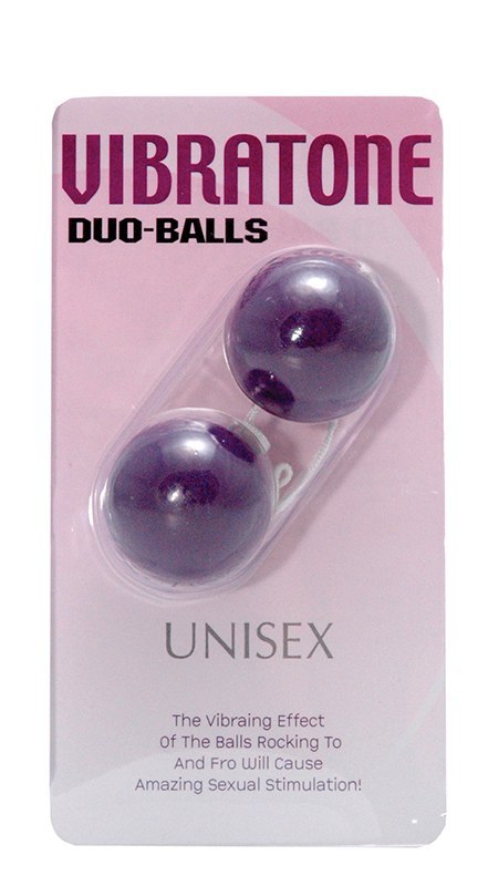 VIBRATONE DUO BALLS PURPLE BLISTERCARD Seven Creations