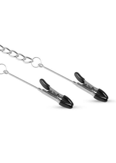 Stymulator-Long Nipple Clamps With Chain EasyToys