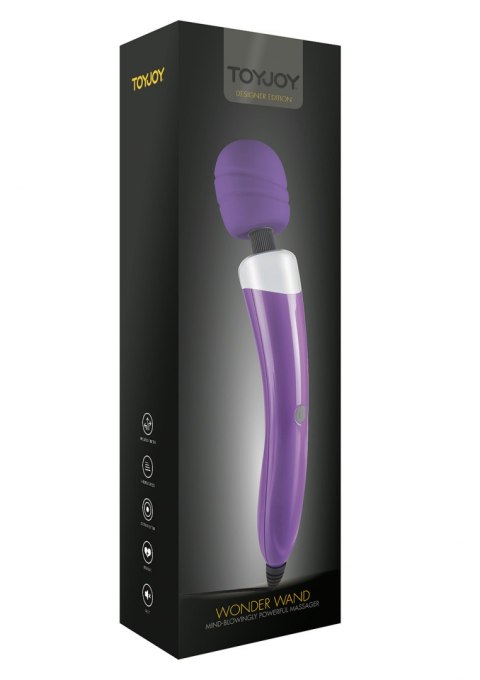 Wonder Wand Massager Purple ToyJoy