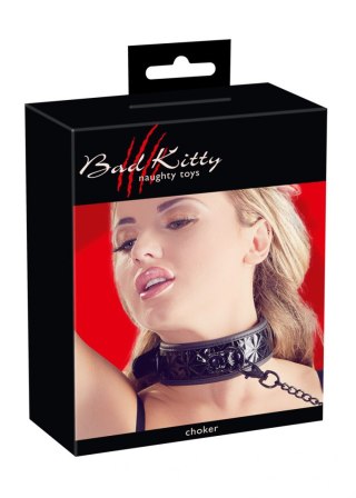 Collar with Leash Bad Kitty