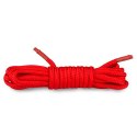 Wiązania-Red Bondage Rope - 10m EasyToys