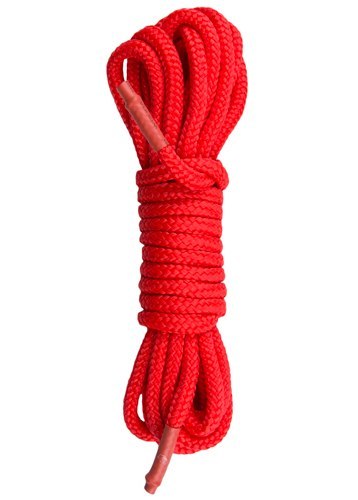 Wiązania-Red Bondage Rope - 5m EasyToys