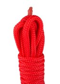 Wiązania-Red Bondage Rope - 5m EasyToys