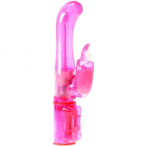 Wibrator- G Tongue Rabbit Vibrator Pink OS Me You Us