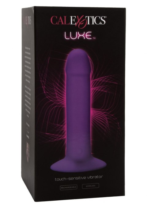 Luxe Touch-Sensitive Vibrator Purple Calexotics