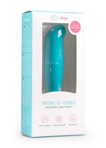 Wibrator-Mini G-Spot Vibrator - Turquoise EasyToys