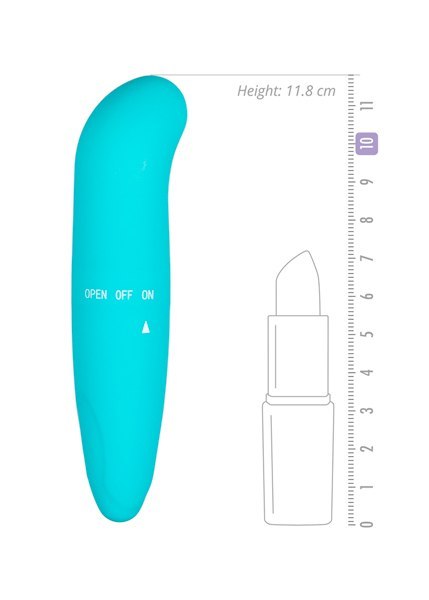 Wibrator-Mini G-Spot Vibrator - Turquoise EasyToys