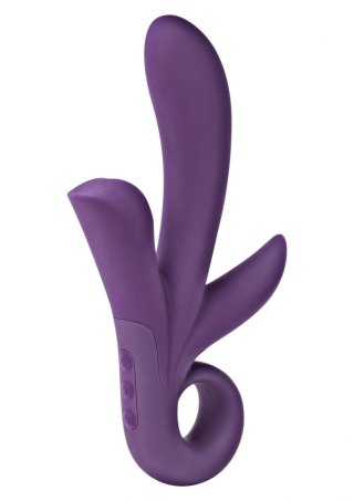 Trinity Triple Pleasure vibe Purple ToyJoy