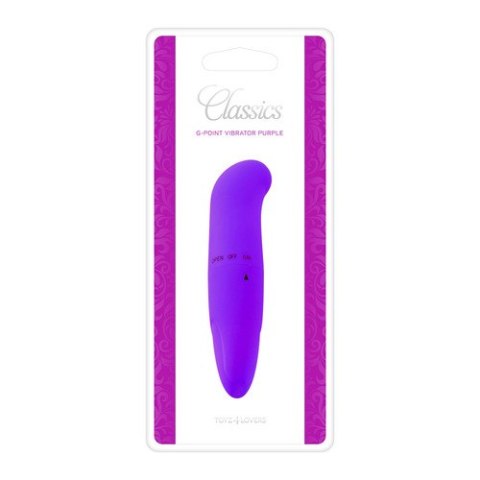 Wibrator-VIBRATORE PUNTO G CLASSICS PURPLE MSX Distribution S.r.l.