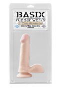 6 Inch Dong with Suction Cup Light skin tone Pipedream