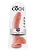 Cock 9 Inch With Balls Light skin tone Pipedream