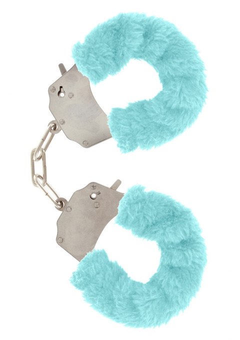 Furry Fun Cuffs Aqua ToyJoy