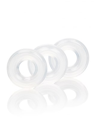 3 Stacker Rings Transparent SCALA