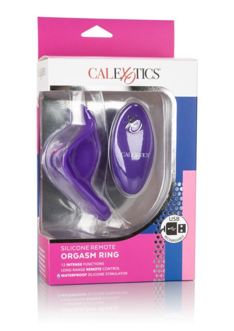 Remote Orgasm Ring Purple Calexotics