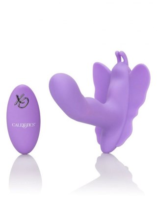 Butterfly Remote Rocking Penis Purple Calexotics