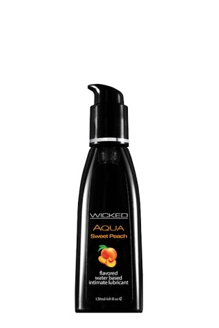 WICKED AQUA SWEET PEACH FLAVORED 120ML Wicked Sensual Care