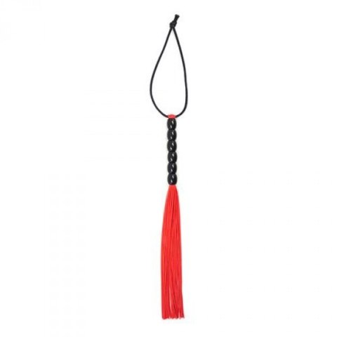 Pejcz-Frusta a frange Several Flogger red Toyz4lovers