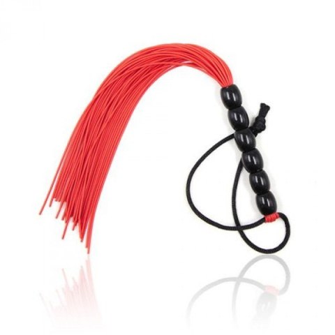 Pejcz-Frusta a frange Several Flogger red Toyz4lovers