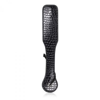 Pejcz-Paletta Crocodile Spank Paddle black Toyz4lovers