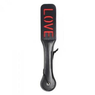 Pejcz-Paletta Doppia Double Spank Paddle Love black Toyz4lovers