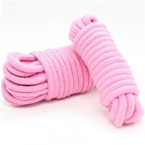 Wiązania-COTTON ROPE 10MPINK Toyz4lovers