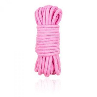 Wiązania-COTTON ROPE 5MPINK Toyz4lovers