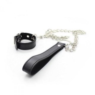 Wiązania-Guinzaglio da polso Chain Leash black Toyz4lovers