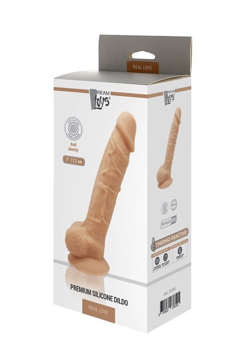 REAL LOVE DILDO 7INCH FLESH Dream Toys