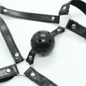 Knebel-Imbracatura Viso con morso Head Harness+Ball Gag Toyz4lovers