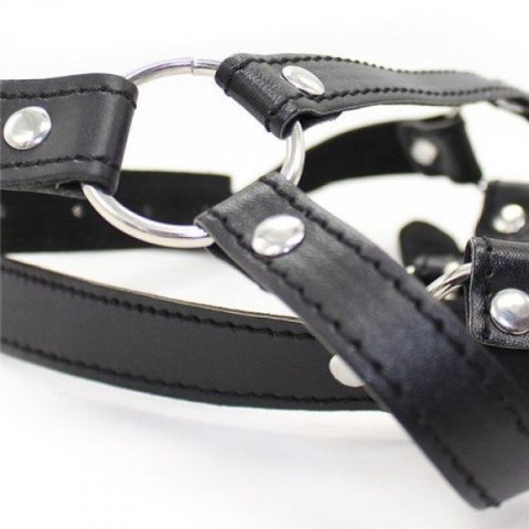 Knebel-Imbracatura per testa con anello Head Harness+Ring Gag Toyz4lovers