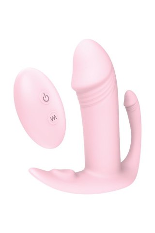 VIBES OF LOVE REMOTE TRI-PLEASURER PINK Dream Toys