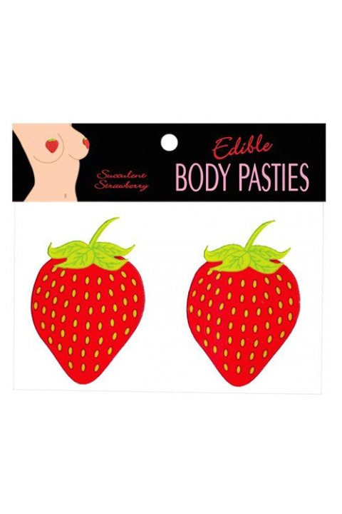 EDIBLE BODY PASTIES STRAWBERRY Kheper Games