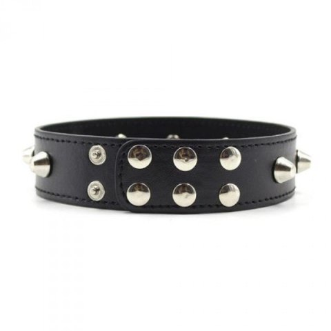 Wiązania-Collare Spikes Collar black Toyz4lovers