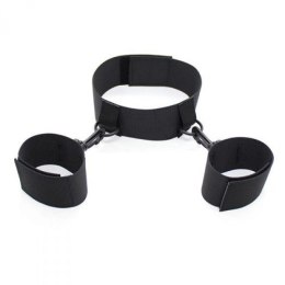 Wiązania-Costrittivo Easy Cuffs Collar Arms Restraint black Toyz4lovers