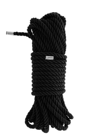 BLAZE DELUXE BONDAGE ROPE 10M BLACK TONGA