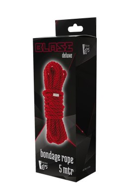BLAZE DELUXE BONDAGE ROPE 5M RED Dream Toys