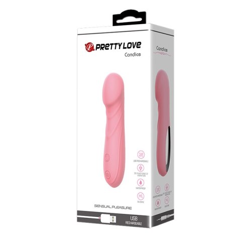 Wibrator punktu G - CANDICE, USB 30 function Pretty Love