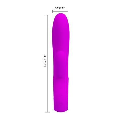 Wibrator - ELMER, PURPLE, USB, 12 function Pretty Love