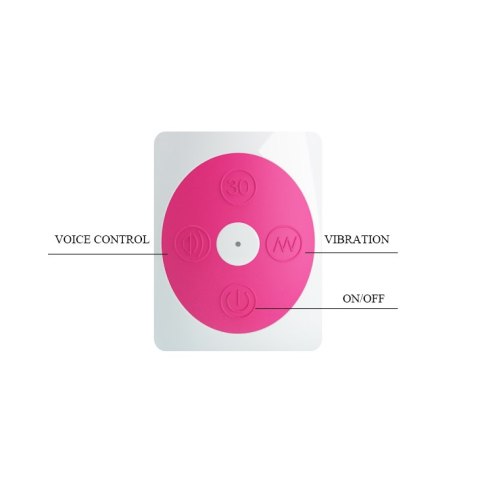 Wibrator z controlą głosem - GENE, 30 function, voice control Pretty Love