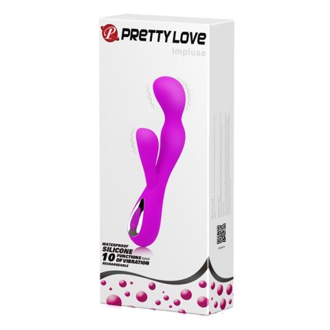 Wibrator - IMPLUSE, USB 10 function Pretty Love