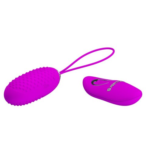 Wibrujące Jajko z pilotem - JOANNA, USB, 12 function Pretty Love