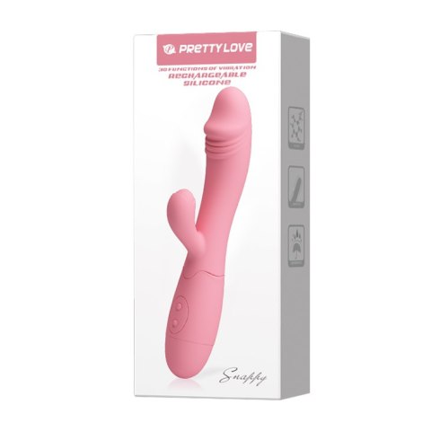 Wibrator - SNAPPY pink, 30 function Pretty Love