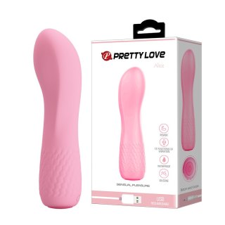 Wibrator punktu G - ALICE USB 12 function Pretty Love