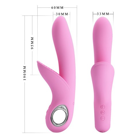 Wibrator - CAROL USB PINK 7 function Pretty Love