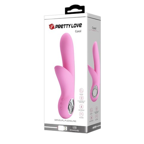 Wibrator - CAROL USB PINK 7 function Pretty Love