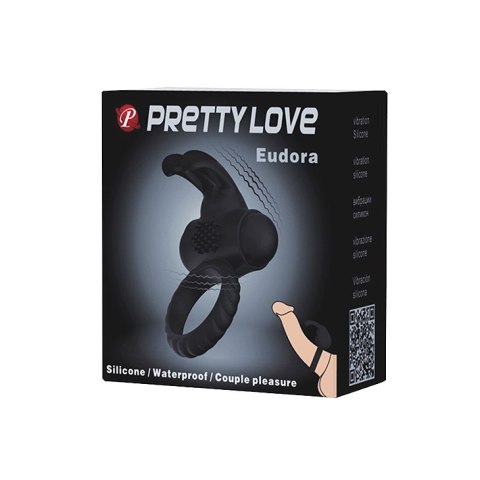 Wibrujący Pierścień Erekcyjny - EUDORA vibration Pretty Love